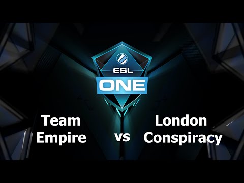 Empire vs London Conspiracy Game 2 - ESL One Manila EU - @TobiWanDOTA @DotaCapitalist