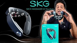 Best Neck Massager on Amazon? Honest Test! Neck Massager G7Pro- Fold by SKG