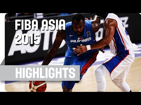 Kuwait v Philippines - Group B - Game Highlights - 2015 FIBA Asia Championship