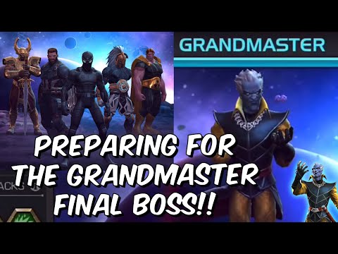 Grandmaster Pre-Release Boss Breakdown! - My Team & Counter Thoughts - Marvel Contest of Champions