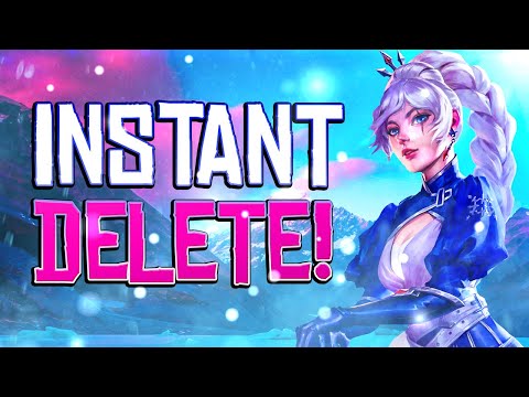 INSTANTLY DELETING EVERYONE WITH THIS BUILD! - Freya - Smite