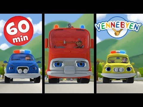 1 time med 6 episoder fra Vennebyen - Lek og moro med Apa & Co