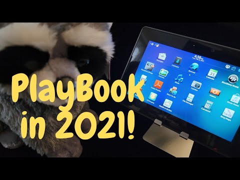 BlackBerry PlayBook in 2021! - Start Yours Back Up Now!
