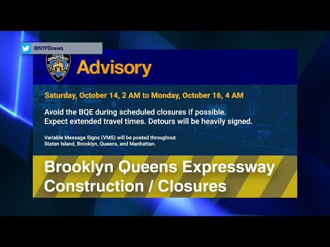 NYC’s Bronx–Queens Expressway Closes For Repairs
