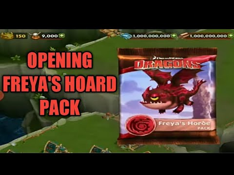 opening Freya's hoard pack
