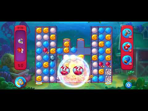 Fishdom Hard level 9726 no boosters フィッシュダム ハード