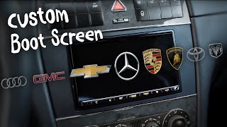 KENWOOD - HOW TO SET Custom BOOT SCREEN for Newer RECEIVERS with HD display TUTORIAL