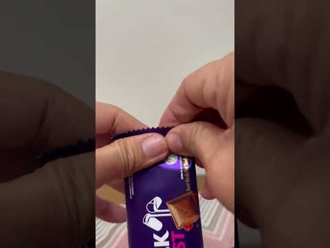 #ASMR#CADBURY DAIRY MILK BLACKFOREST #foodie #delicious #shortsvideo