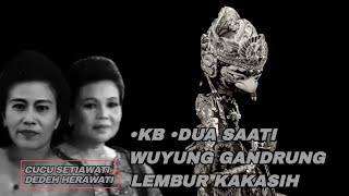 Download lagu KB,Dua Saati ,Aya naon,Lembur kakasih -Cucu Setiawati & Dedeh Herawati - Gamelan Giri Harja 3 mp3