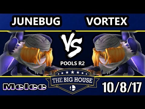 TBH7 Melee - Junebug (Sheik) Vs. Vortex (Sheik) SSBM R2 Pools