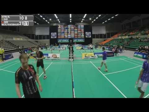 Attri / B. Sumeeth Reddy vs Beck / Kaesbauer (MD, 1/4 Finals) - 2015 Belgian International