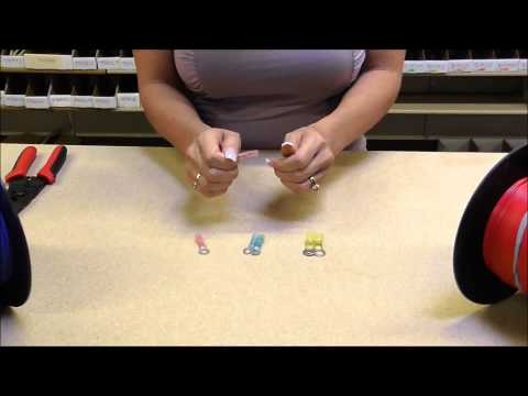 "Heat Shrink Ring Terminals" for automotive use with Wiring Products