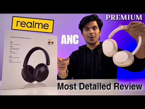 Thumbnail for Realme Techlife Studio H1 Bluetooth Headphone Unboxing & Detailed Review | Buy OR Not?