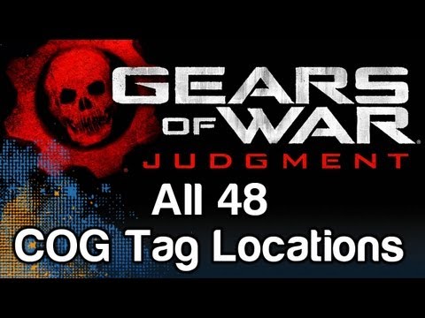 Gears of War Judgment - All 48 COG Tag Collectible Locations Guide (Respect for the Fallen)