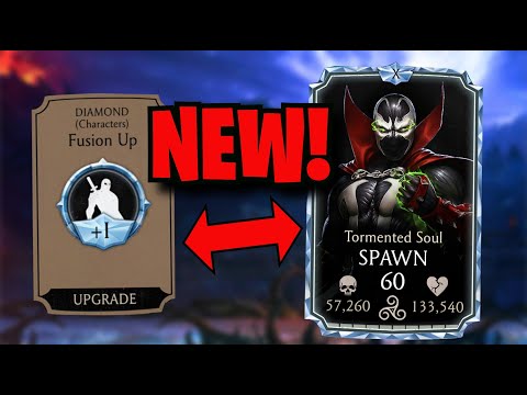 MK Mobile. NEW FUSION UP CARDS! Fusing DIAMONDS and GOLDS to MAX!