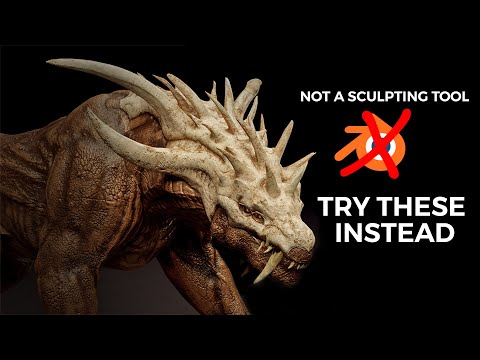 Best Free Sculpting Software for Beginners 2024: Mudbox vs ZBrush Core vs Blender vs 3DCoat!