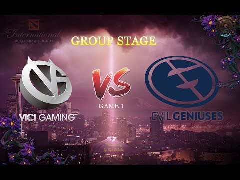 Vici Gaming vs Evil Geniuses | Group Stage - Bo3 | GAME 1 | TI9