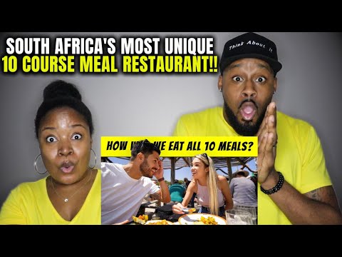 🇿🇦 American Couple Reacts to South Africa's Most Unique Restaurant!