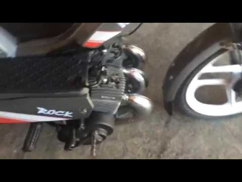 Mbk 51 Rock trois cylindres démarrage