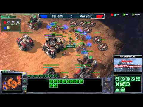 StarCraft II G34 TSLsSKS(P) vs MarineKing(T) BS - All-Star Turnier