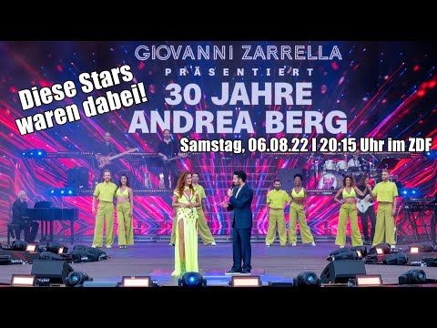 Giovanni Zarrella präsentiert: 30 Jahre Andrea Berg I Diese Stars waren dabei!