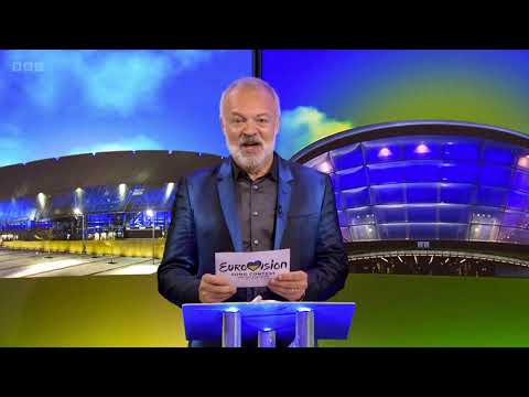 Graham Norton accidently reveals on card location of Eurovision 2023 seconds before announcing it !