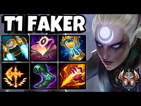 T1 Faker Diana JUNGLE vs Fiddlesticks - Patch 11.15 Ranked Korea ✅