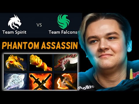 YATORO- Phantom Assassin Perspective | Team Spirit vs Falcons 🔥