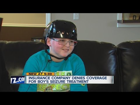 Insurance company denies boy's seizure treatment