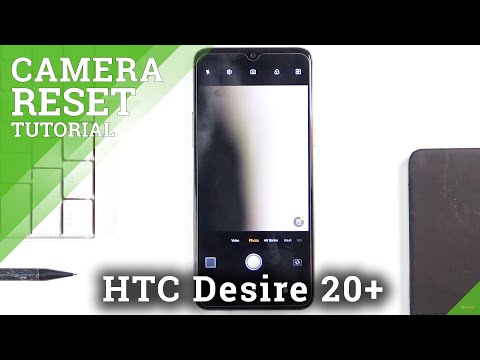 How to Reset Camera Settings in HTC Desire 20+ - Restore Camera Defaults