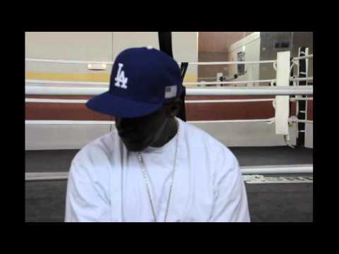 Lamont Peterson Media Day Workout / Peterson vs Diaz Oct. 17, 2015