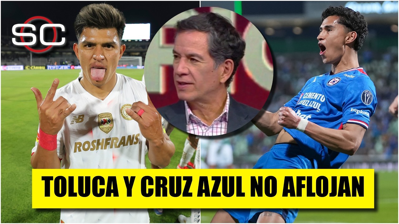 CRUZ AZUL, TOLUCA ganan y están EN LO MAS ALTO de la LIGA MX; Pumas PIERDE su INVICTO | SportsCenter