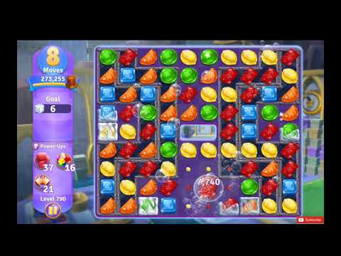 Wonka's World of Candy Level 790 NO BOOSTERS - A S GAMING ✔