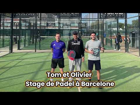 🎾Tom et Olivier en Stage de Padel à Barcelone🎾
