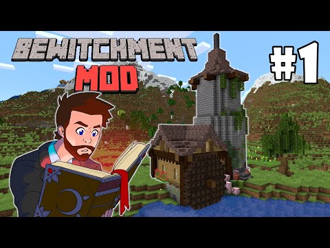 The Book of Shadows | Minecraft Bewitchment Mod | Hardcore Ep. 1