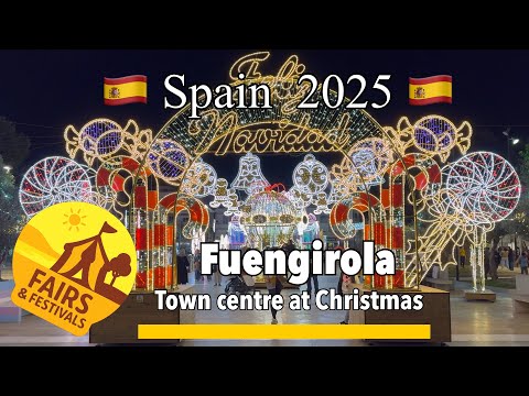 Fuengirola christmas lights 