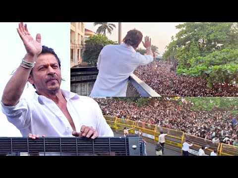 Inside Video Of Shahrukh Khan Mannat Special Platform To Greet Fans On EID 2024