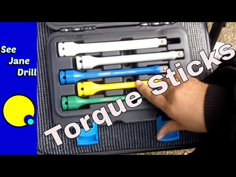How to Use an Impact Wrench and Torque Sticks