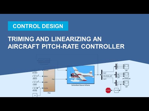 Trim, Linearization, and Control Design for an Aircraft