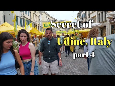 Secret Streets of Udine + Authentic Italian Street Food 🇮🇹🍕 سفر به ایتالیا قسمت ۴