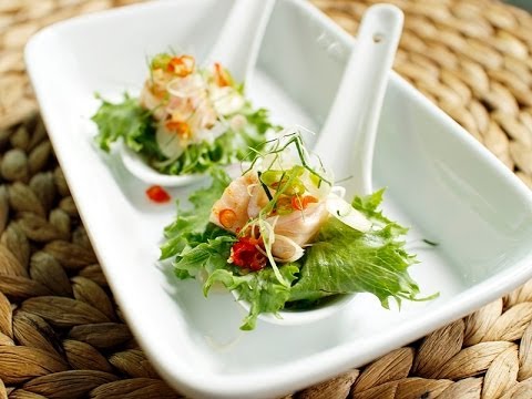 ยำปลาแซลมอน