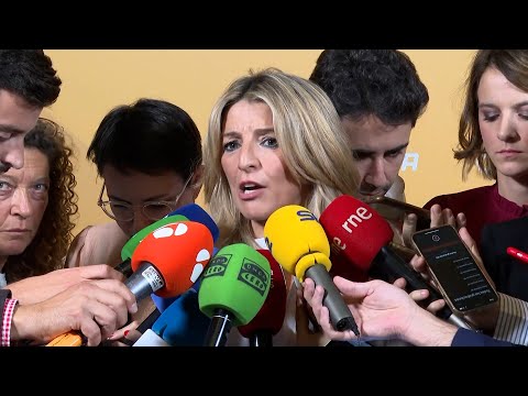 Yolanda Díaz pide trabajar para conseguir el alto al fuego en Gaza