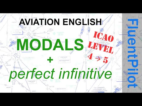 Aviation English. Grammar Issues - Modals + perfect infinitive. ICAO level 5. FluentPilot.RU