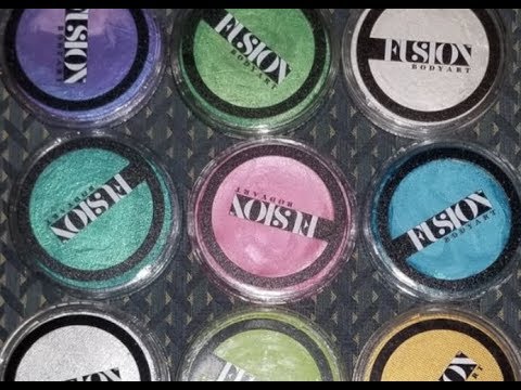 Fusion Body Art - Pearls Swatching Review