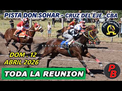 CARRERAS PISTA DON SOHAR - CRUZ DEL EJE, CORDOBA (12-04-2026)