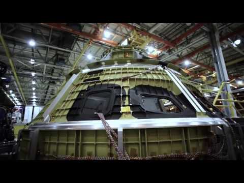Building NASA's Orion Spacecraft In 2016 - Behind The Scenes Look | Video