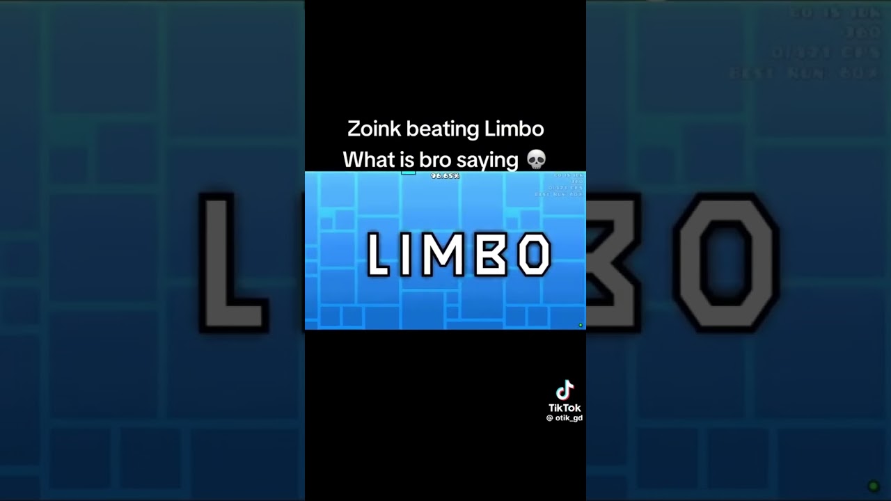 Bro zoink is so random💀 #zoink #gd #geometrydash #fypシ #shorts