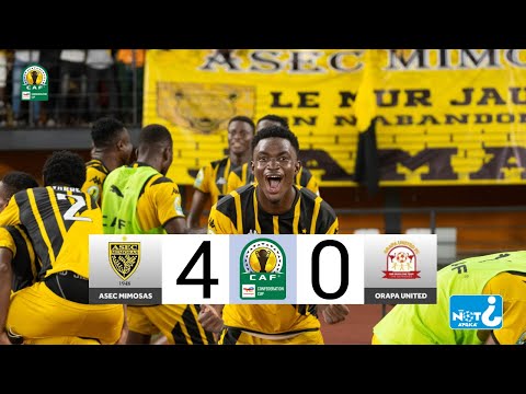 HIGHLIGHTS | ASEC Mimosas vs Orapa United | 2024/25 #TotalEnergiesCAFCC | Group C