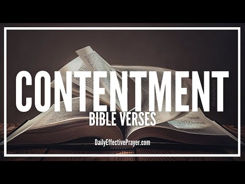 Bible Verses On Contentment | Scriptures For Contentment (Audio Bible) Video