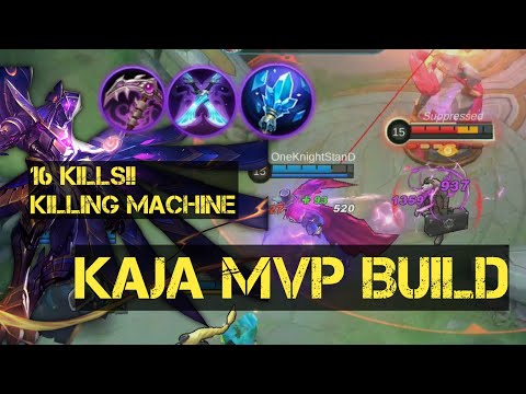 KAJA MVP BUILD!! | Pure Magic | Top Global Build - Mobile Legends